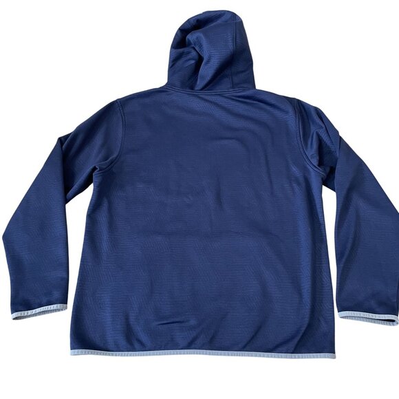 Under Armour Coeur D'Alene Golf Resort Idaho Navy Men's Hoodie Medium Loose Fit - Picture 5 of 5